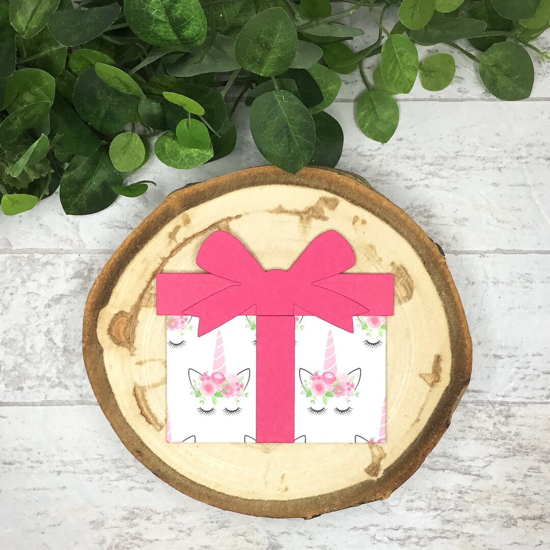 Unicorn Gift Card Holder, Unicorn Card, Girls Birthday Gift Card Holder