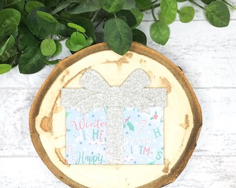 Christmas Gift Card Holder, Holiday Gift Card Holder, Gift Card Holder, Winter Wishes Gift Card Holder, Money Envelope