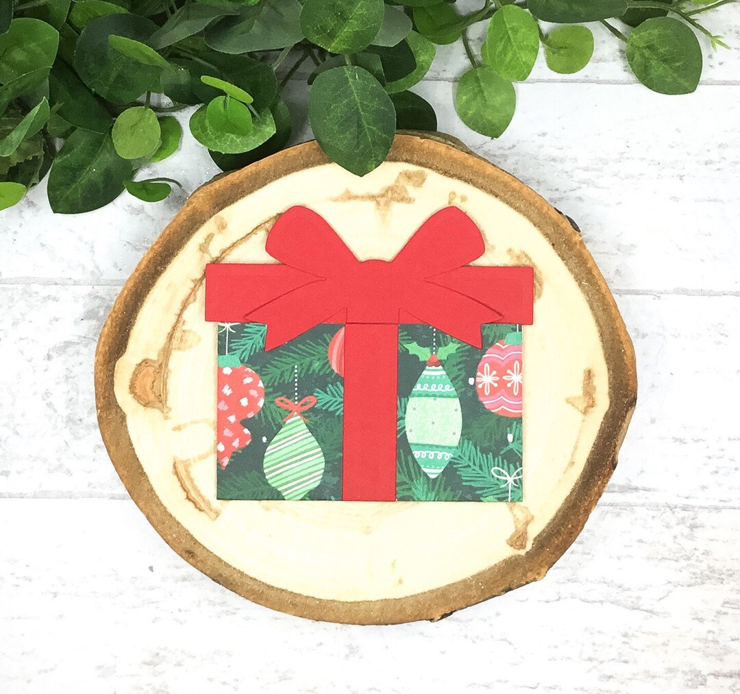 Ornament Gift Card Holder, Christmas Ornament Gift Card Holder, Holiday