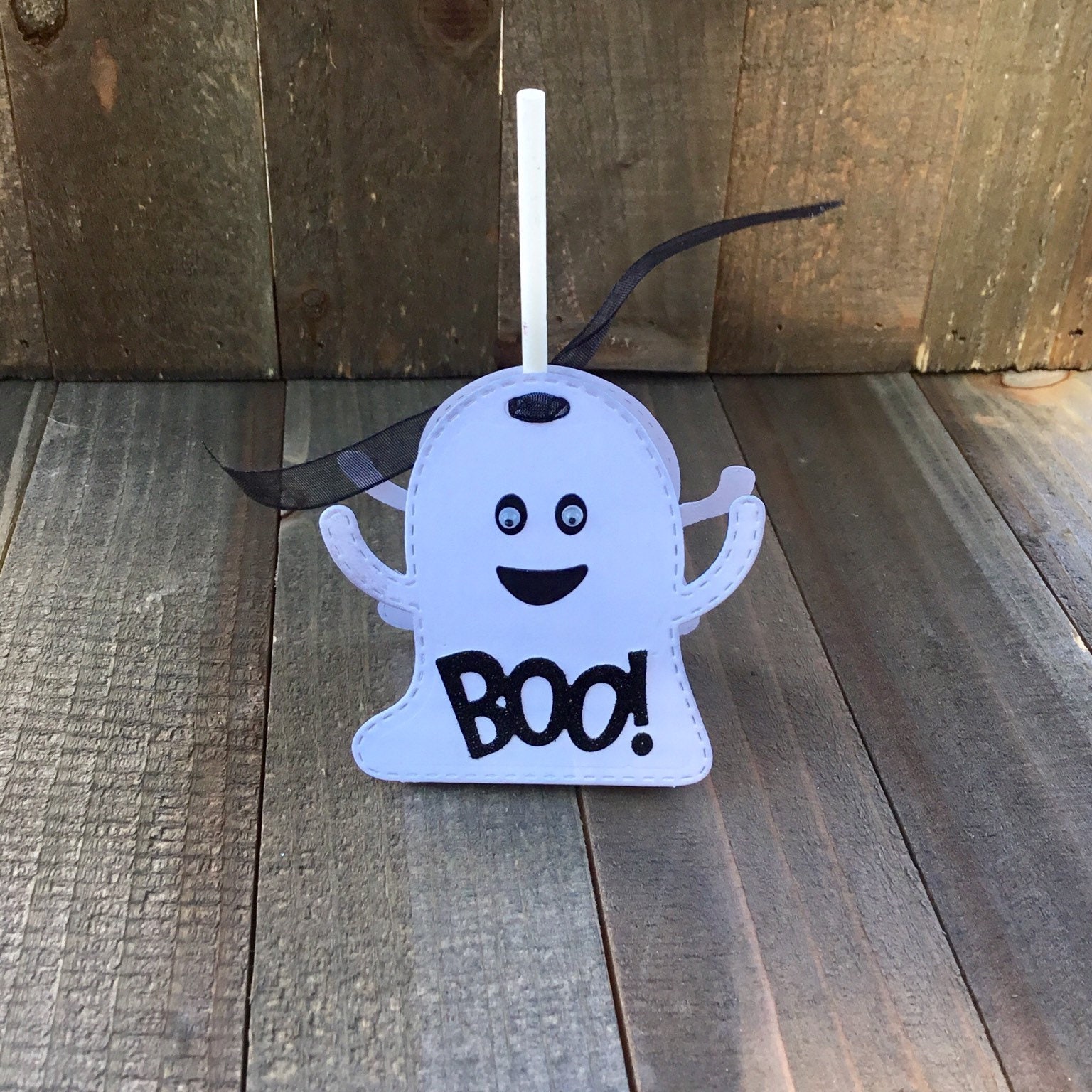Halloween Lollipop Holders Halloween Party Favors Ghost Etsy