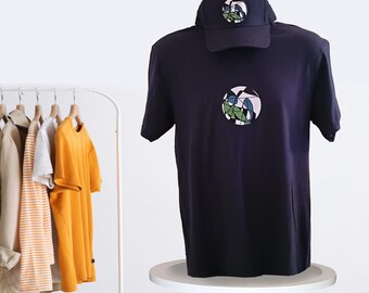 Blue Fetal Postion T-Shirt