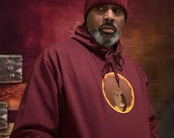 Burgundy In The Haze Kapuzenpullover