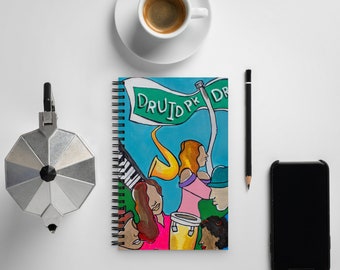 Druid Hill Park Spiral notebook