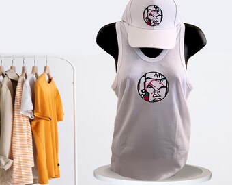Tank Top - Afro Angry - Original Artwork