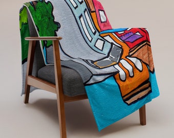 Welcome Home Throw Blanket