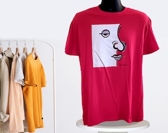 In The Red Big Face T-Shirt