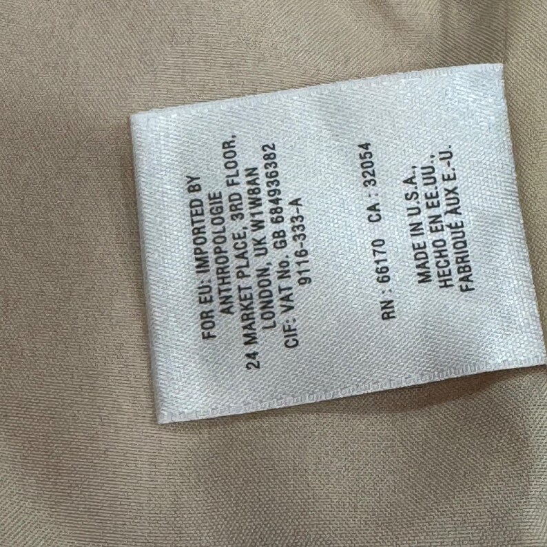 Chaleco de cuello chal drapeado de Tencel naranja de Cartonnier Anthropologie, talla grande, estilo bohemio. imagen 5