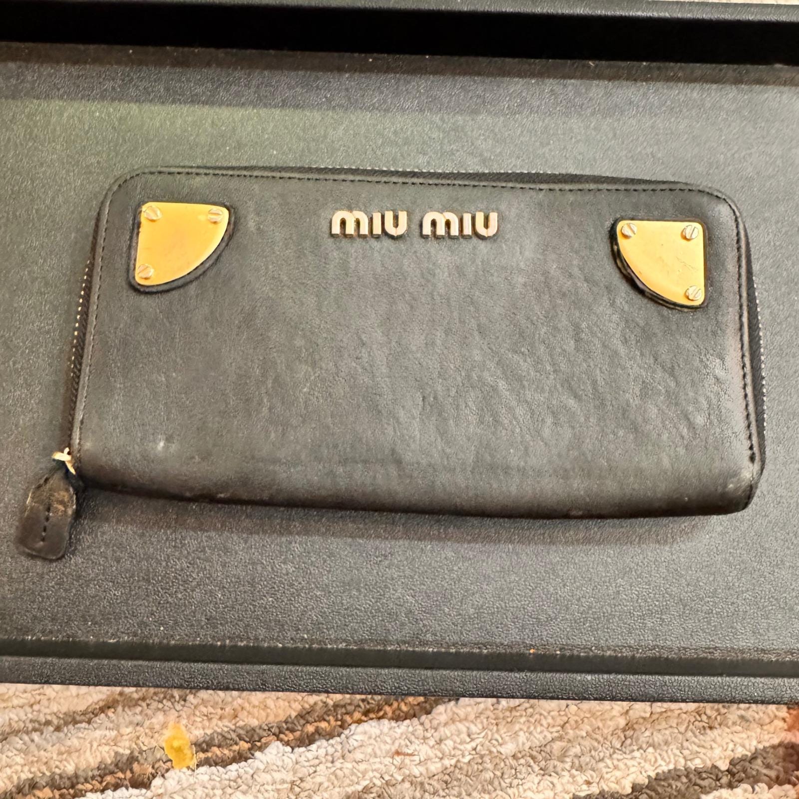 Vintage Miu Miu Wallet - Etsy