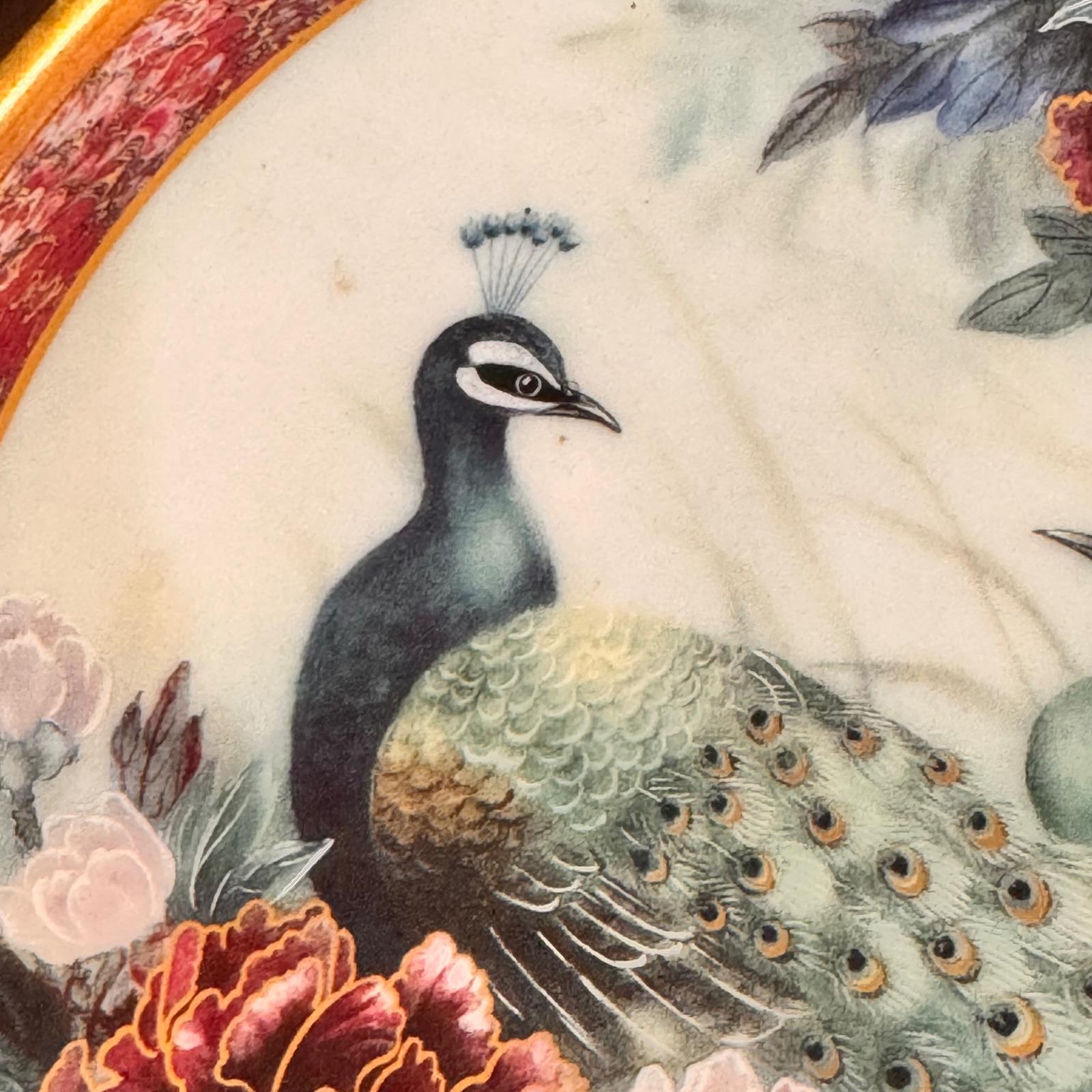 Lily Chang Tranquility Gardens of Paradise Collection Plate