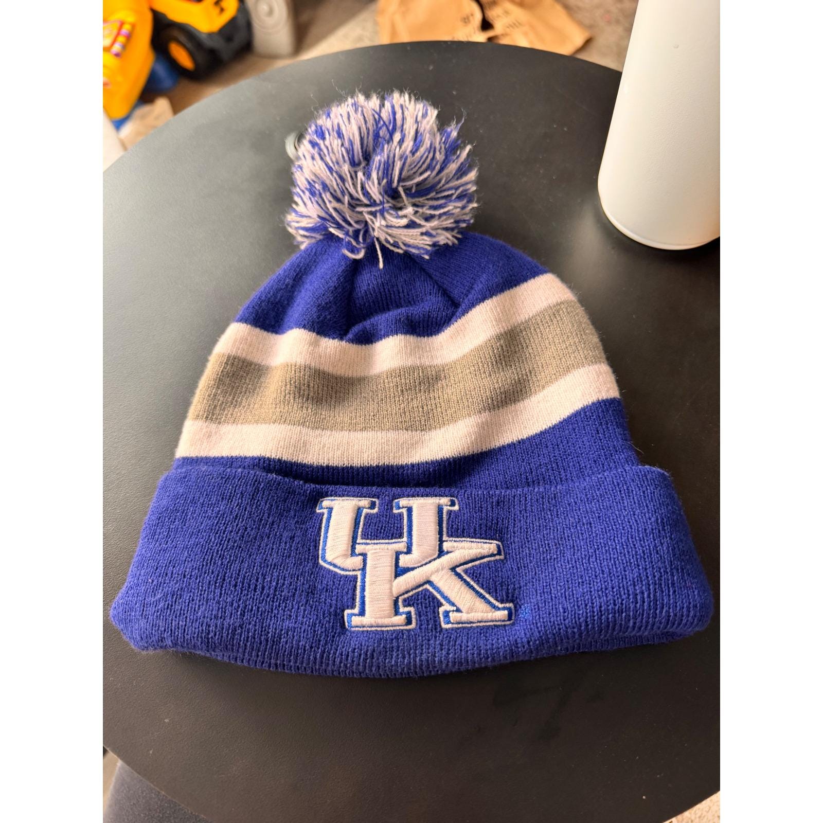Kentucky State Flag Print Stocking Caps Beanie Hat Soft Kentucky State Flag Print Stocking Caps Beanie Hat Soft
