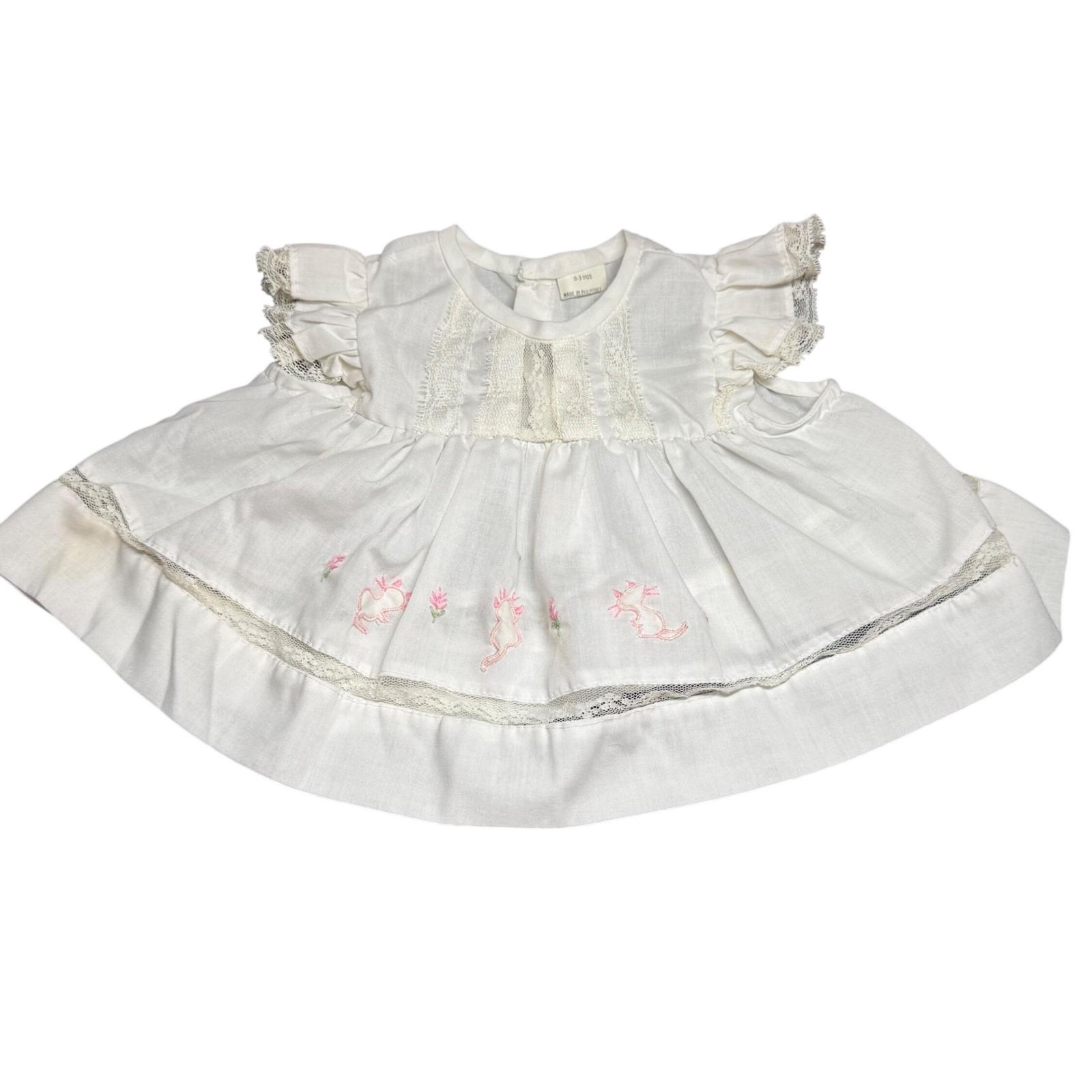 infant formal dresses 0-3 months Elegant Baby Girl Dress Toddler Party Communion Baptism Wedding Princess Dress main image 1