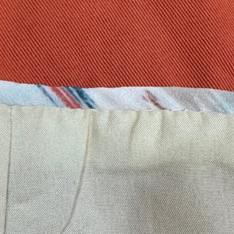 Chaleco de cuello chal drapeado de Tencel naranja de Cartonnier Anthropologie, talla grande, estilo bohemio. imagen 9