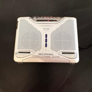 Y2K Panasonic RQ A200 Portable Radio Cassette Recorder Vintage