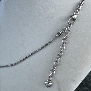Brighton Poetic Remember Me Heart Pendant Necklace Mixed Metal Sterling Silver image 10