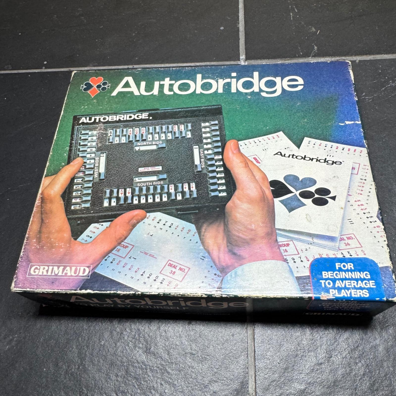 Jeu De Bridge Ancien - Autobridge Pocket Luxury Model - Vintage - Collection