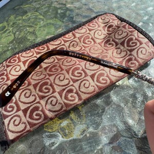 Brighton Summertime Sunglasses Tortoise Shell Silver Scroll Floral Oval SG393-32 image 6