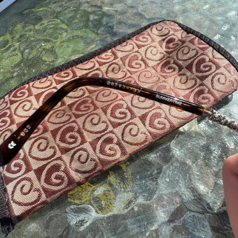 Brighton Summertime Sunglasses Tortoise Shell Silver Scroll Floral Oval SG393-32 image 6