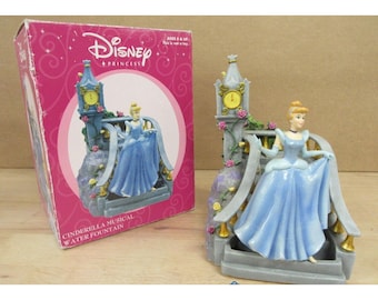 Disney Princess Cinderella Musical Water Fountain Plays So This Is Love