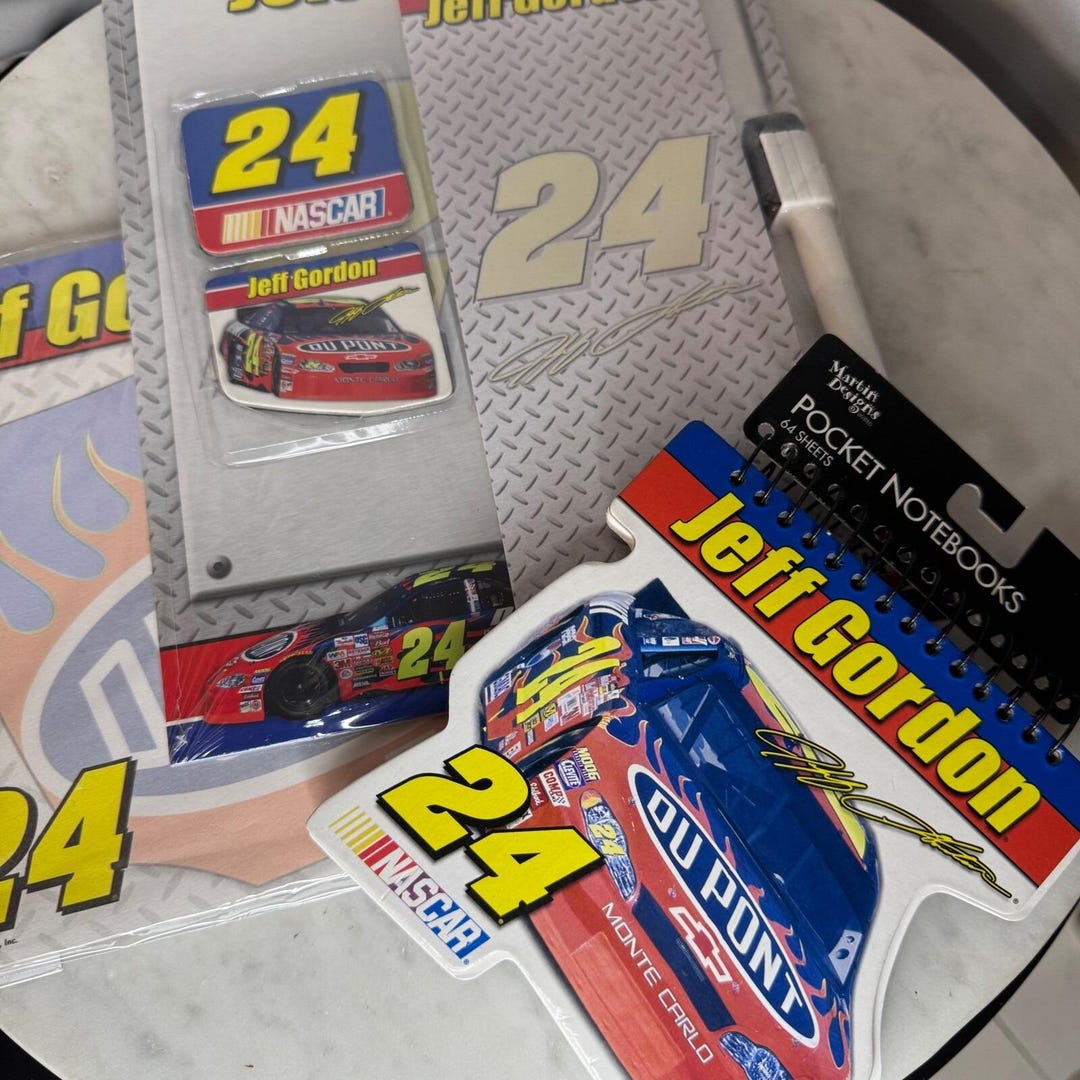 Martin Designs Jeff Gordon NASCAR New Vintage Bundle : Notebook
