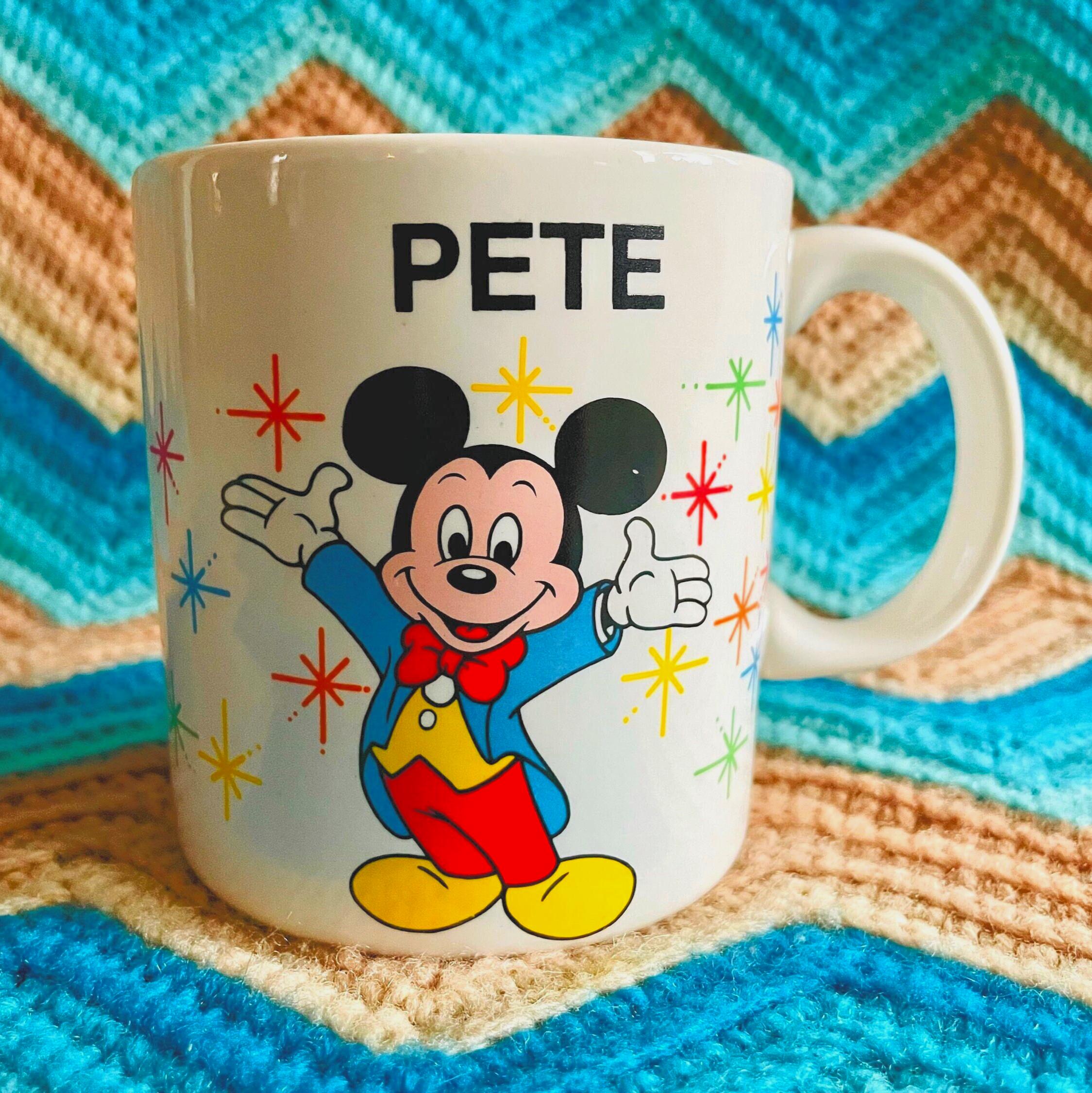 1980's Mickey Mug - Etsy