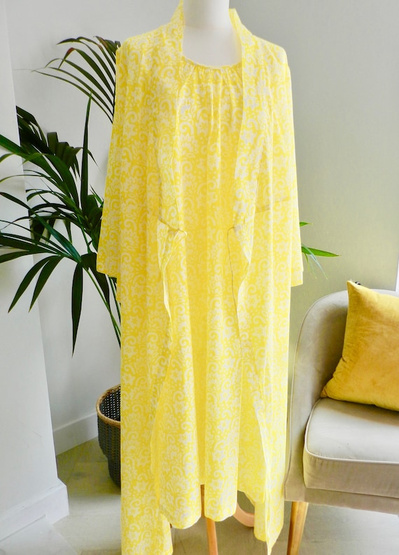 matching nightie and dressing gown