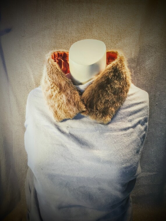 Vintage Mink  Fur Collar Stole - image 2