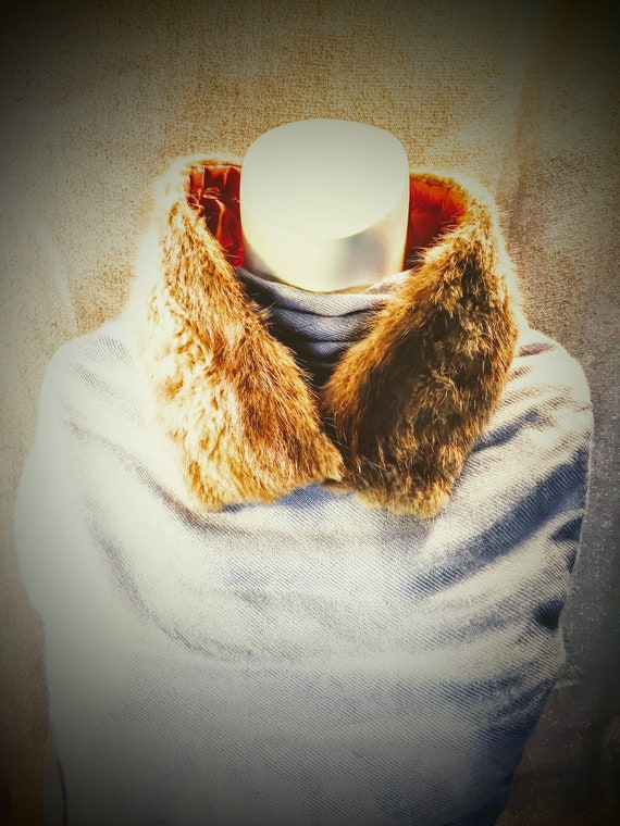 Vintage Mink  Fur Collar Stole - image 3