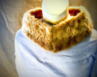 Vintage Mink  Fur Collar Stole