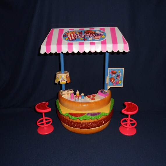 barbie hamburger stand