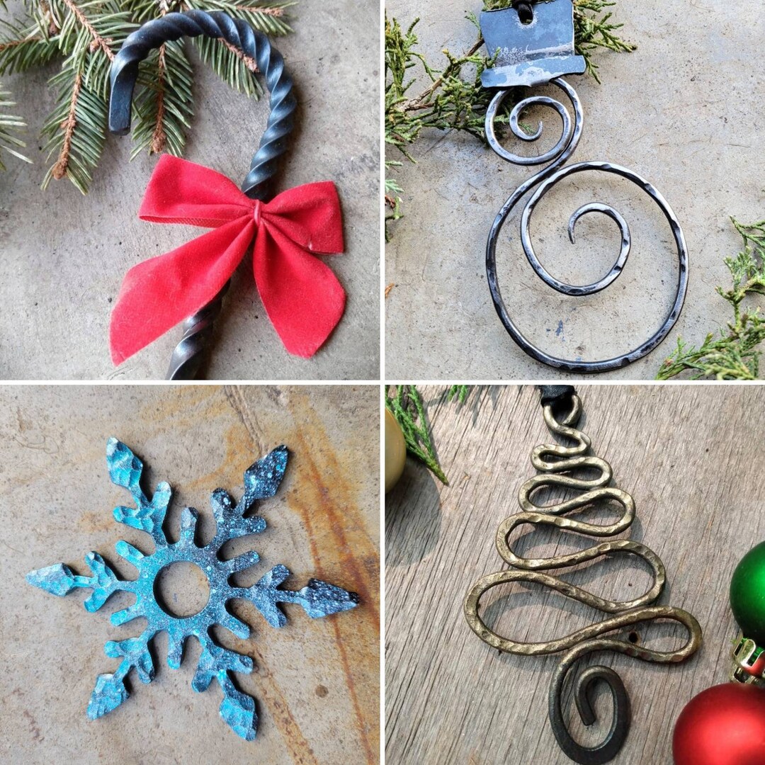 Steel Christmas Ornaments Christmas Decor Xmas Tree Decorations