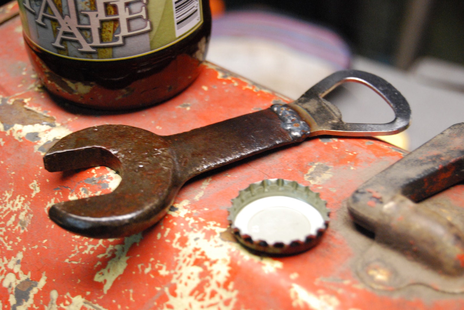 Wrench Bottle Opener Etsy