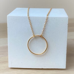 Chain necklace and gold plated ring image 1