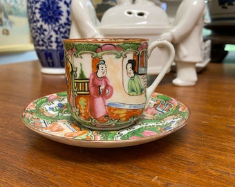 Mottahedeh Vista Alegre Blue Canton Porcelain Historic Charleston