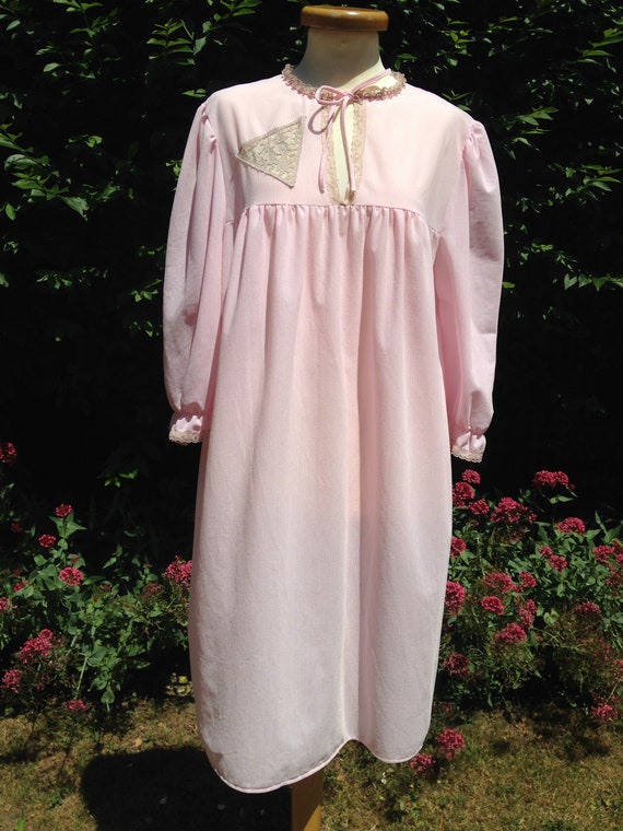 brushed nylon nightdress