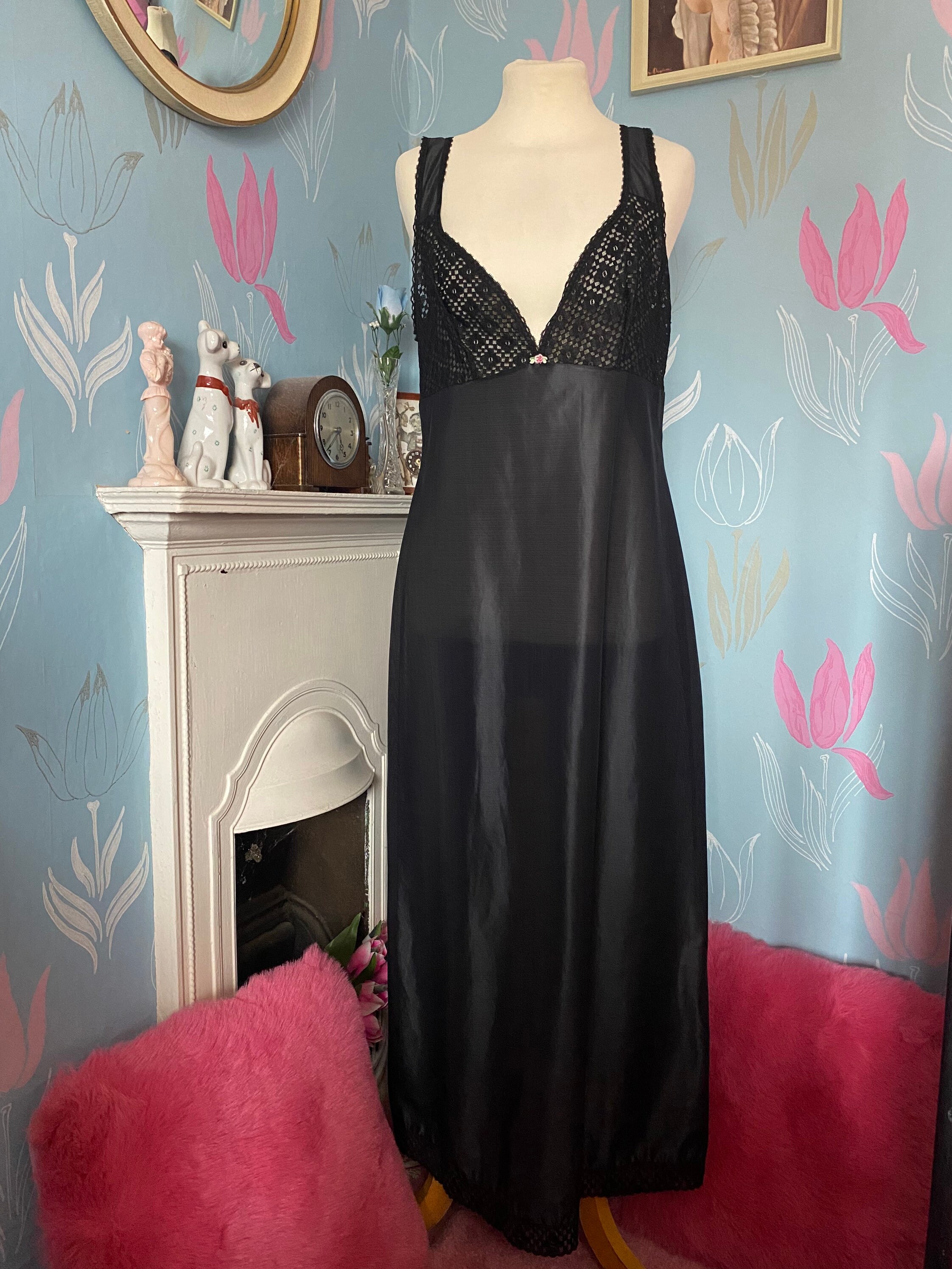 Night dress cheap black colour