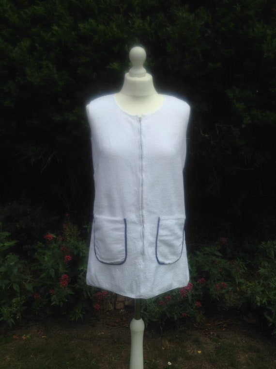 Vintage 1960s Towelling Mini Dress 
