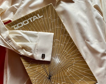 Vintage 1970s Tootal Shirt & Tie Boxed Men’s Gift Set