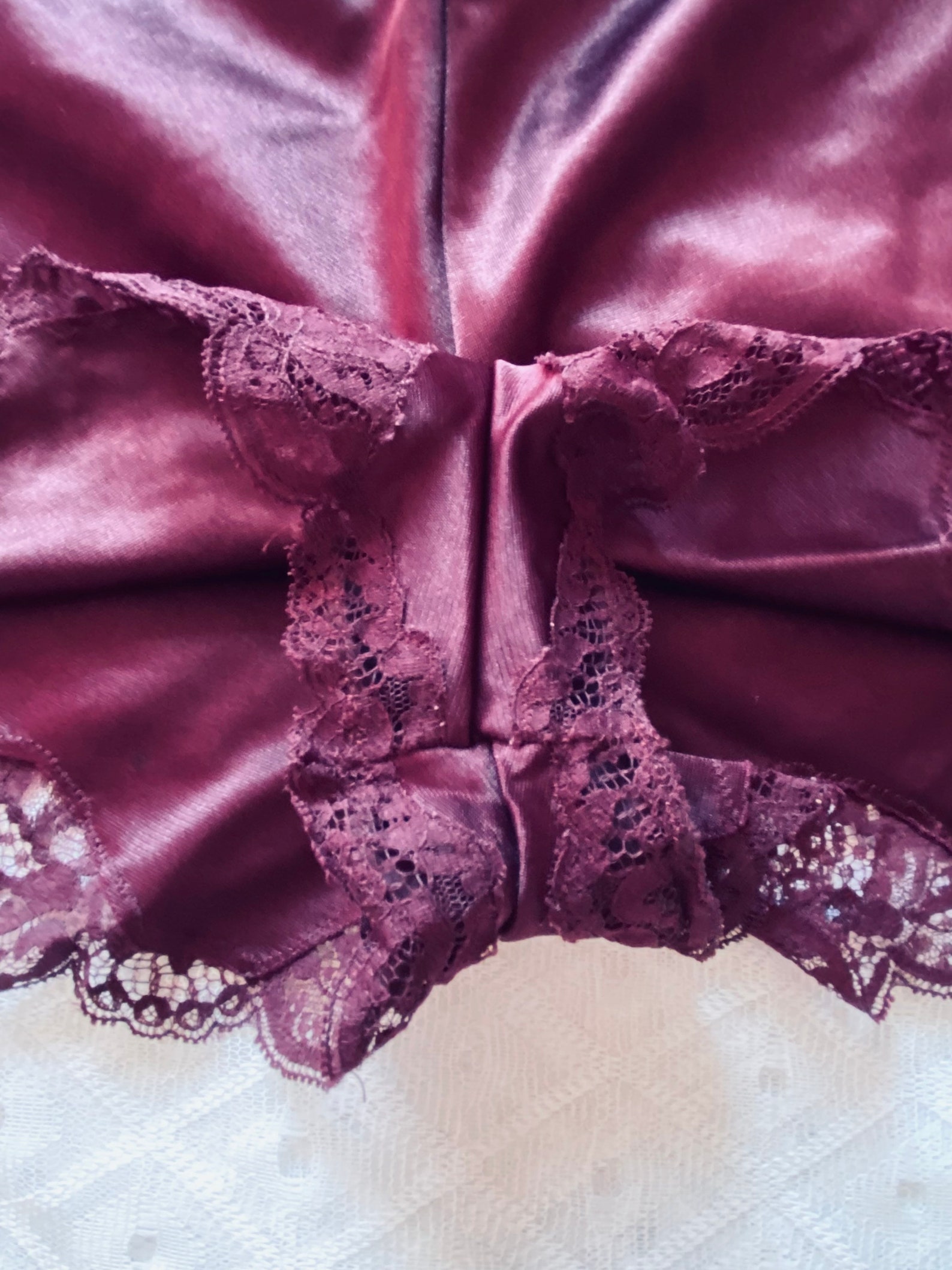 Vintage 1980s Dark Plum Charnos French Knickers Tap Pants - Etsy UK