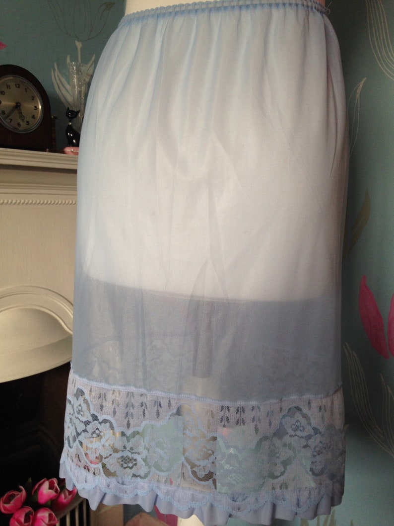 Vintage 1960s 1970s Midi Waist Slip Half Slip Petticoat. Etsy