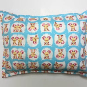 Colorful Patterned Mouse Lightweight Cotton Toddler Pillowcase/ Kid Pillowcase/Child Pillowcase/ Travel Pillowcase 13X 19 and 14X 20 image 2