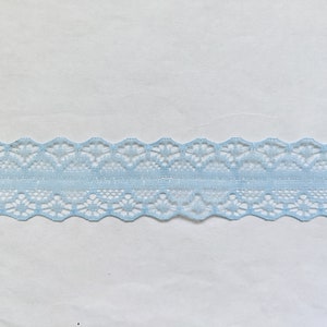 Light blue discount lace ribbon