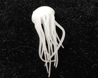 Jellyfish, 3D Resin Figure, For Resin, Jewelry Making, Dioramas Decorations, 1 pc. (MM3D-02 -1.8)