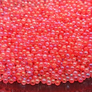 40g 2mm Crimson Matte AB Glas Mikroperlen, Schmuckherstellung, Nägel, Mosaiken, Harz, Schüttler