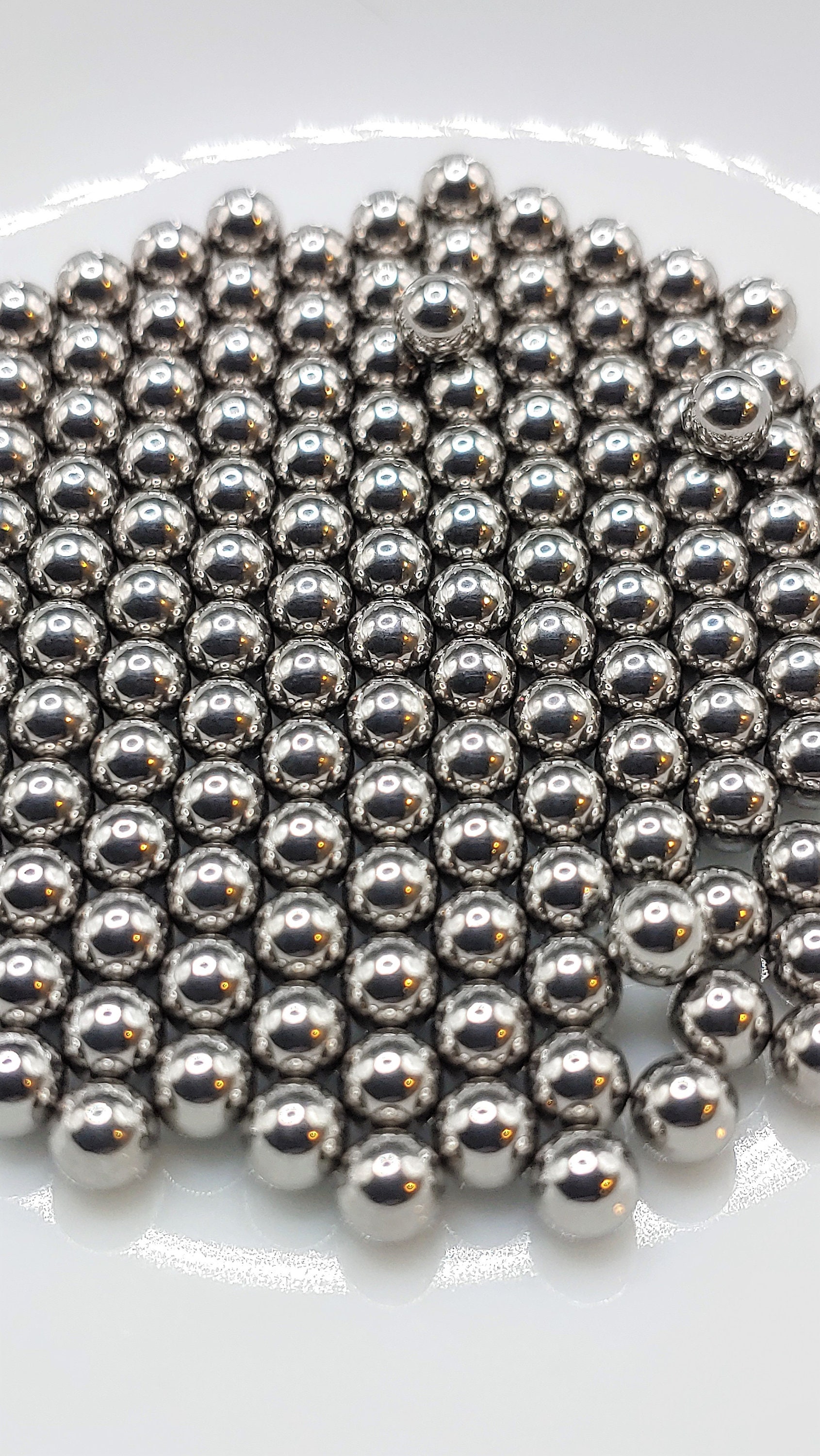 Pomolo Sfera Girevole In Acciaio Per Porta Diametro 60 Mm 360 Fimet Inox Con Rosetta Ovale - Foto 13