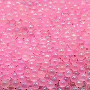 3.5mm Hot Pink AB 40g Glas microbeads, Schmuckherstellung, Nägel, Mosaike, Resin, Shaker