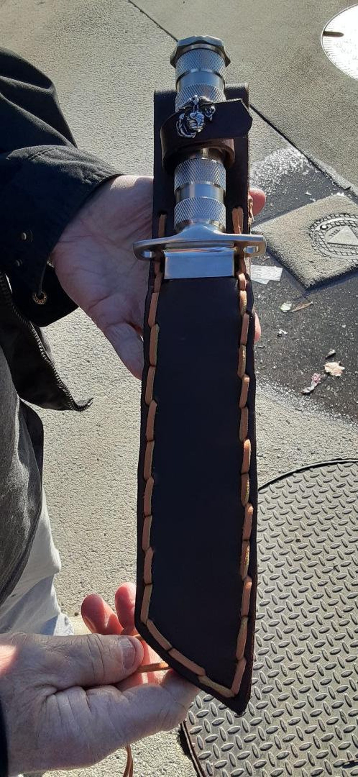 Large Knife Sheath Etsy