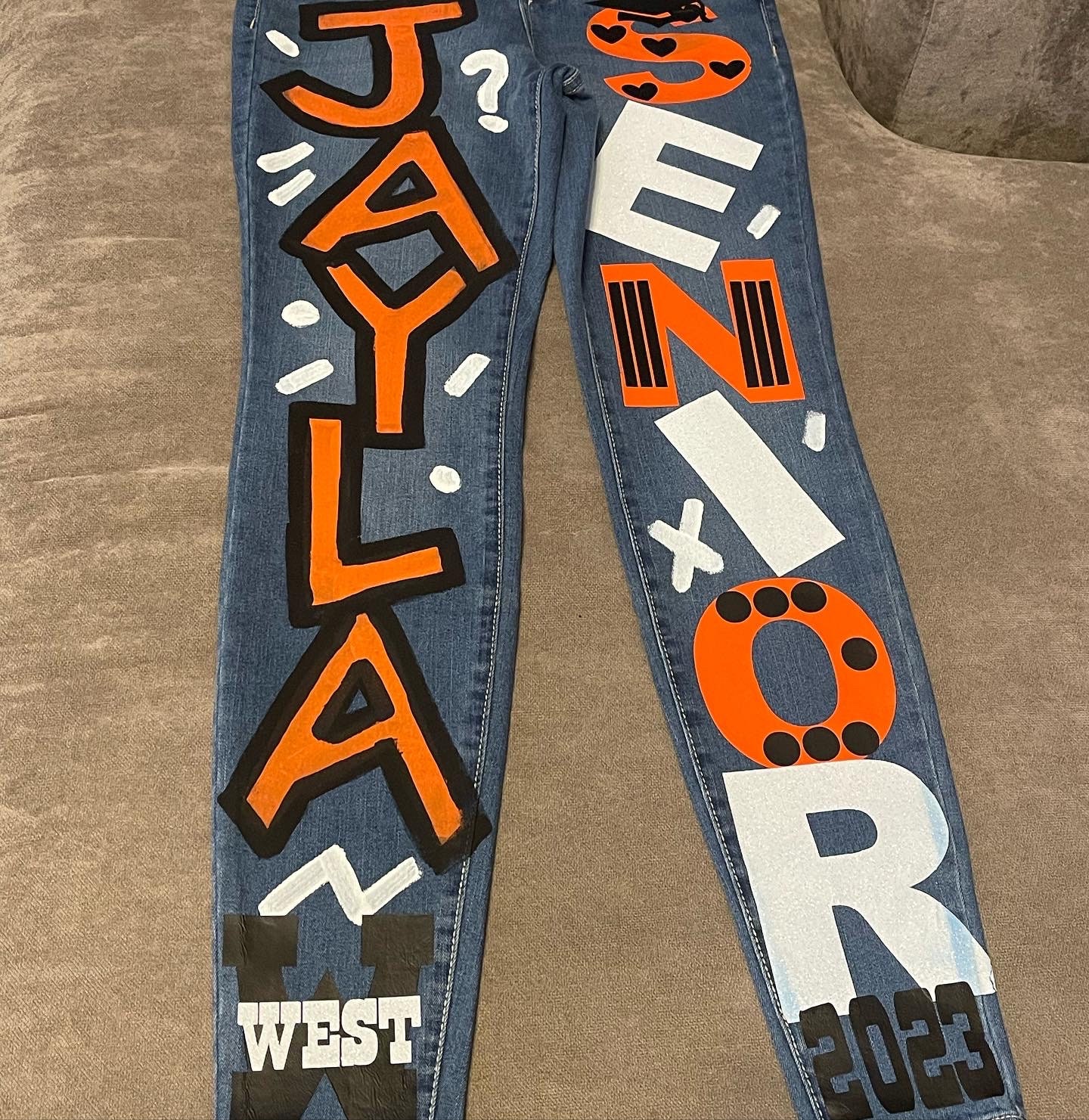 Sr Custom Jeans - Etsy