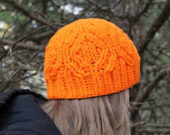 Blaze Orange Beanie - Etsy