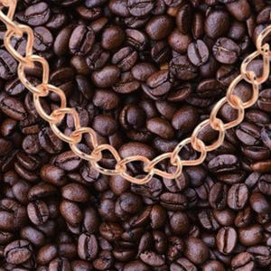 Collana con catena in rame massiccio: realizzata negli Stati Uniti