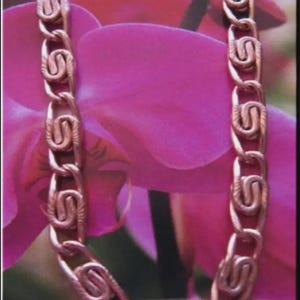 1/4 of an inch wide - Ladies Solid Copper Bracelet #CB1209D3 - Available in 6 1/2 to 8 1/2 inch lengths. Free Shipping on All U.S. Orders.